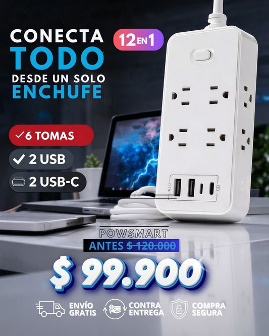 Multitoma 12 en 1 Pow Smart