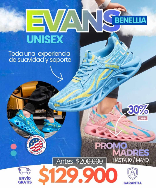 Tenis Deportivos Evans Running Unix